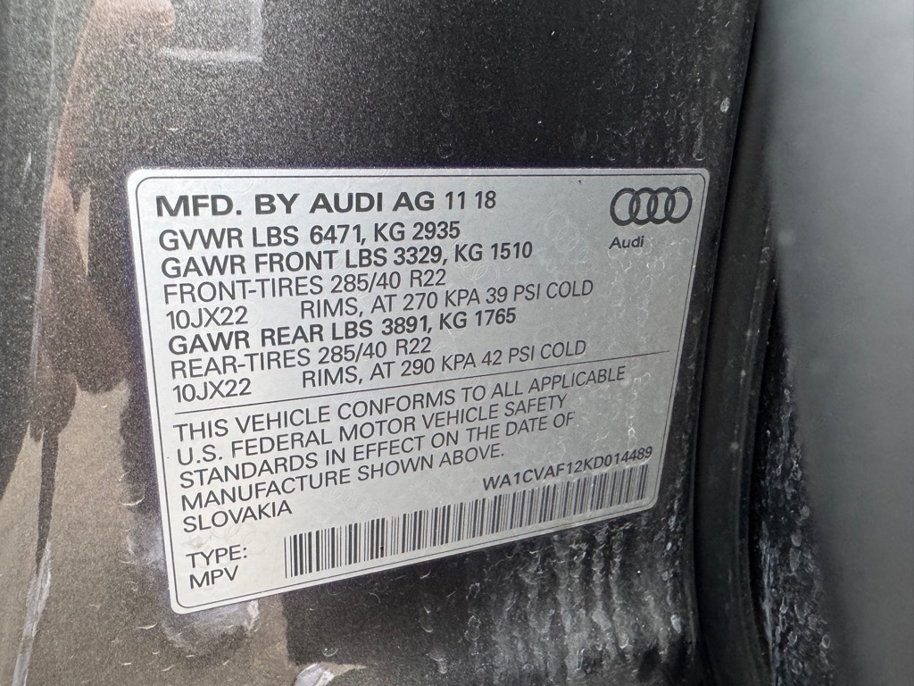 Photo 68 of this AUDI Q8