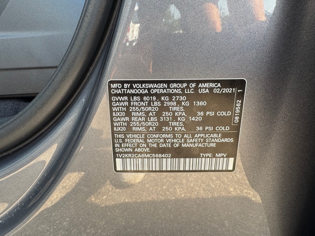 Photo 59 of this VOLKSWAGEN ATLAS