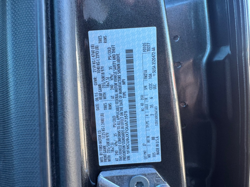Photo 52 of this FORD ESCAPE