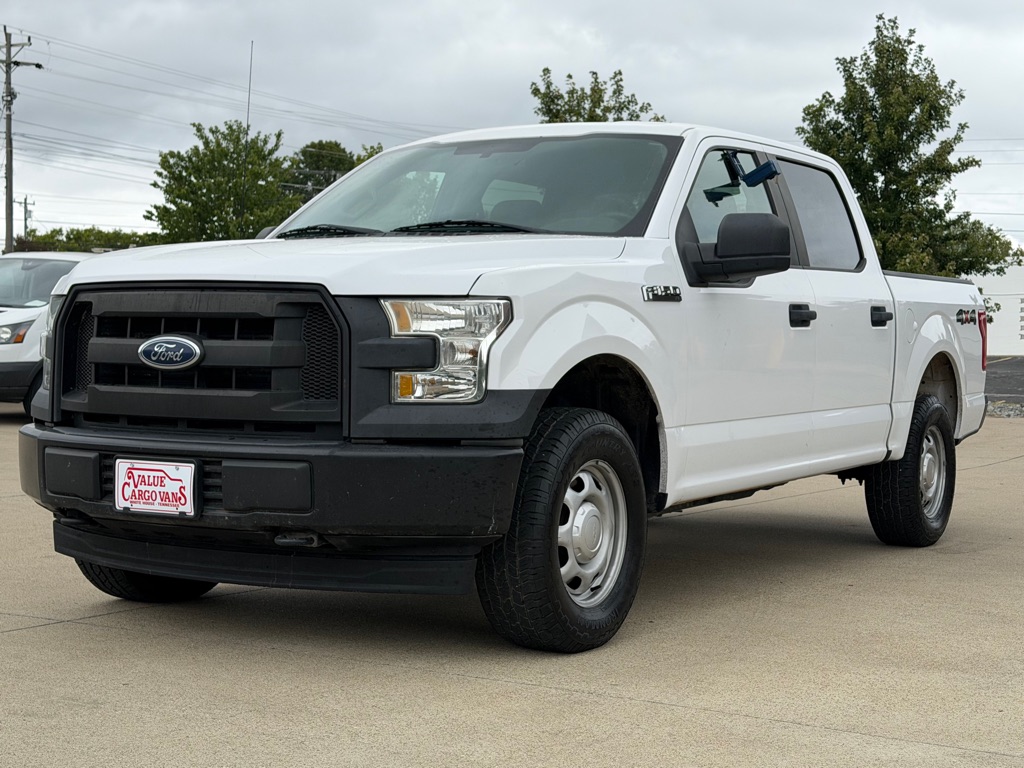 2017 Ford F-150 Xl Crew Cab 4x4 Work Truck