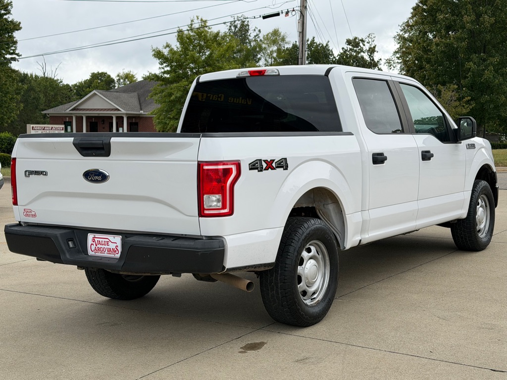 2017 Ford F-150 Xl Crew Cab 4x4 Work Truck