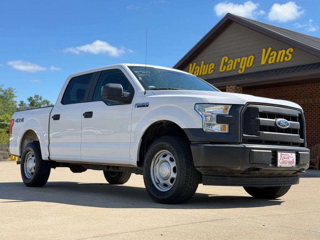 2017 Ford F-150 Xl Crew Cab 4x4 Work Truck