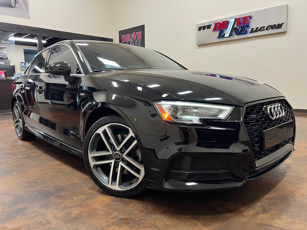 BRILLIANT BLACK 2018 Audi A3 2.0T quattro Premium Plus Sedan AWD Sedan All-Wheel Drive Automatic