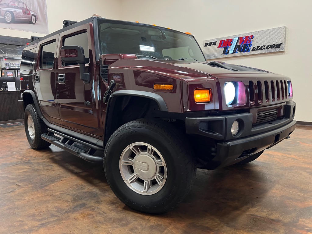 Red (TWILIGHT MAROON METALLIC) 2006 Hummer H2 Base SUV / Crossover Four-Wheel Drive Automatic