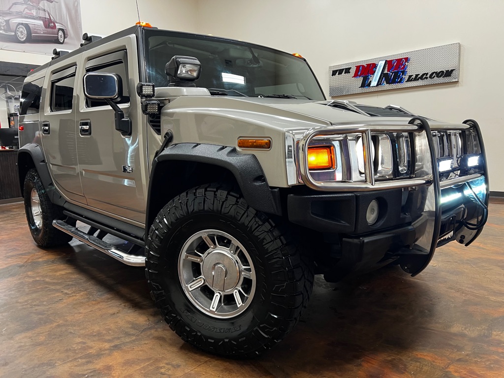 Gray 2005 Hummer H2 SUV / Crossover Four-Wheel Drive Automatic