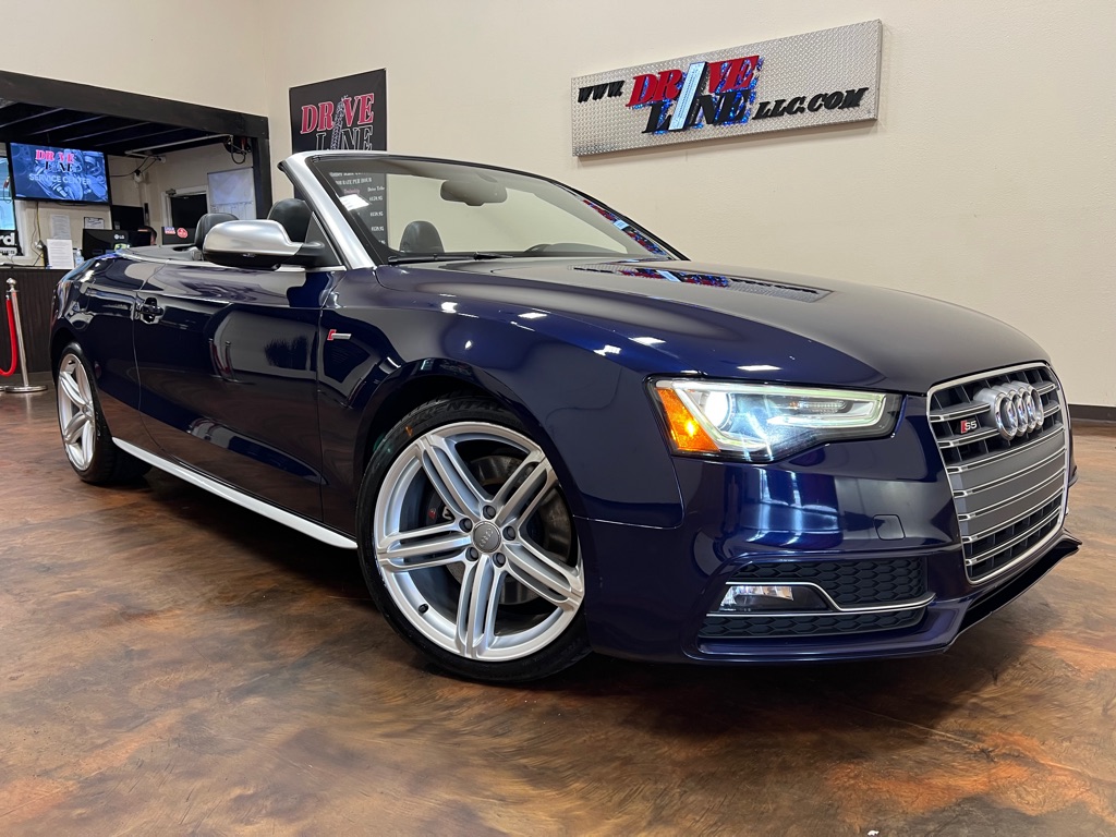 ESTORIL BLUE CRYSTAL 2014 Audi S5 Convertible All-Wheel Drive Automatic