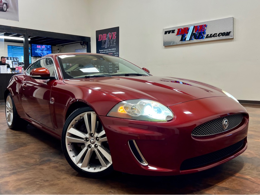 Red 2010 Jaguar XK-Series Coupe Rear-Wheel Drive Automatic