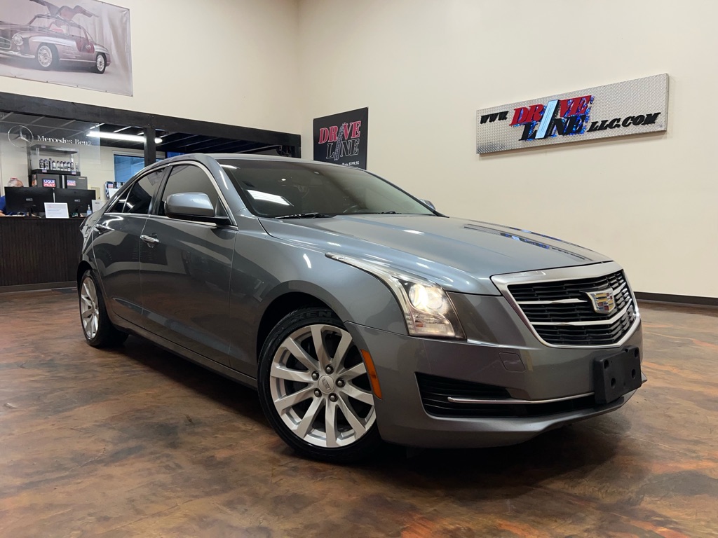 PHANTOM GRAY METALLIC 2018 Cadillac ATS Sedan All-Wheel Drive Automatic