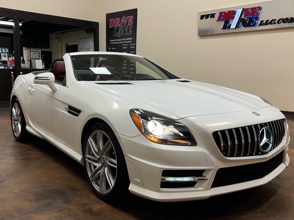 ARTIC WHITE 2012 Mercedes-Benz SLK Convertible Rear-Wheel Drive Automatic