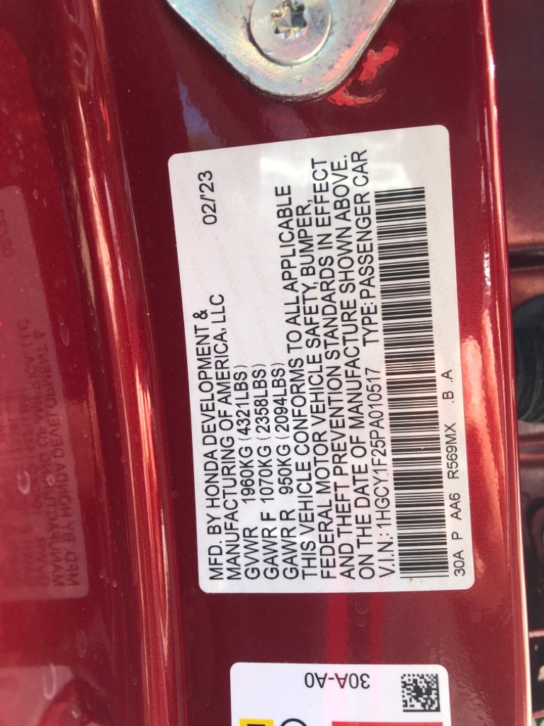 Photo 19 of this HONDA ACCORD