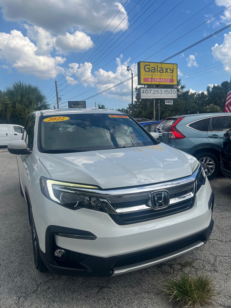 White 2022 Honda Pilot SUV / Crossover Front-Wheel Drive Automatic