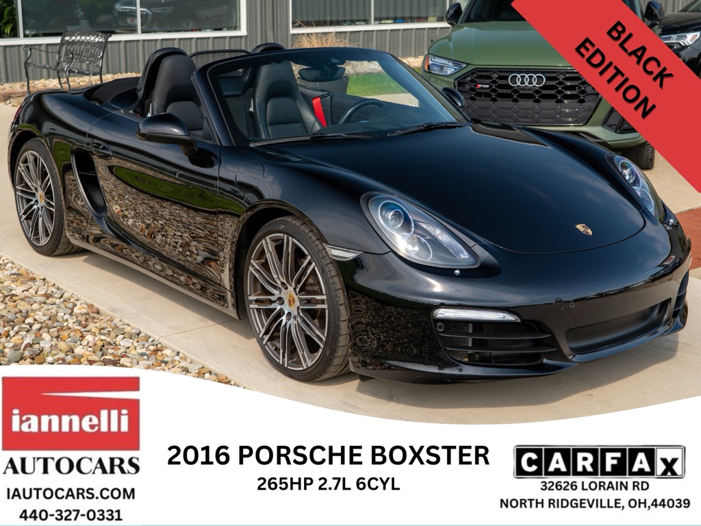 2016 Porsche Boxster Black Edition's photo