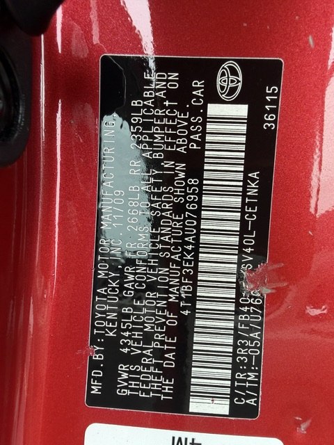 Photo 20 of this TOYOTA CAMRY