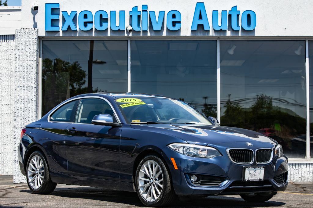 Blue 2015 BMW 2 Series 228i xDrive Coupe AWD Coupe All-Wheel Drive Automatic