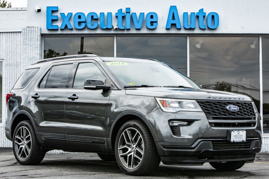 Gray 2018 Ford Explorer SUV / Crossover All-Wheel Drive Automatic