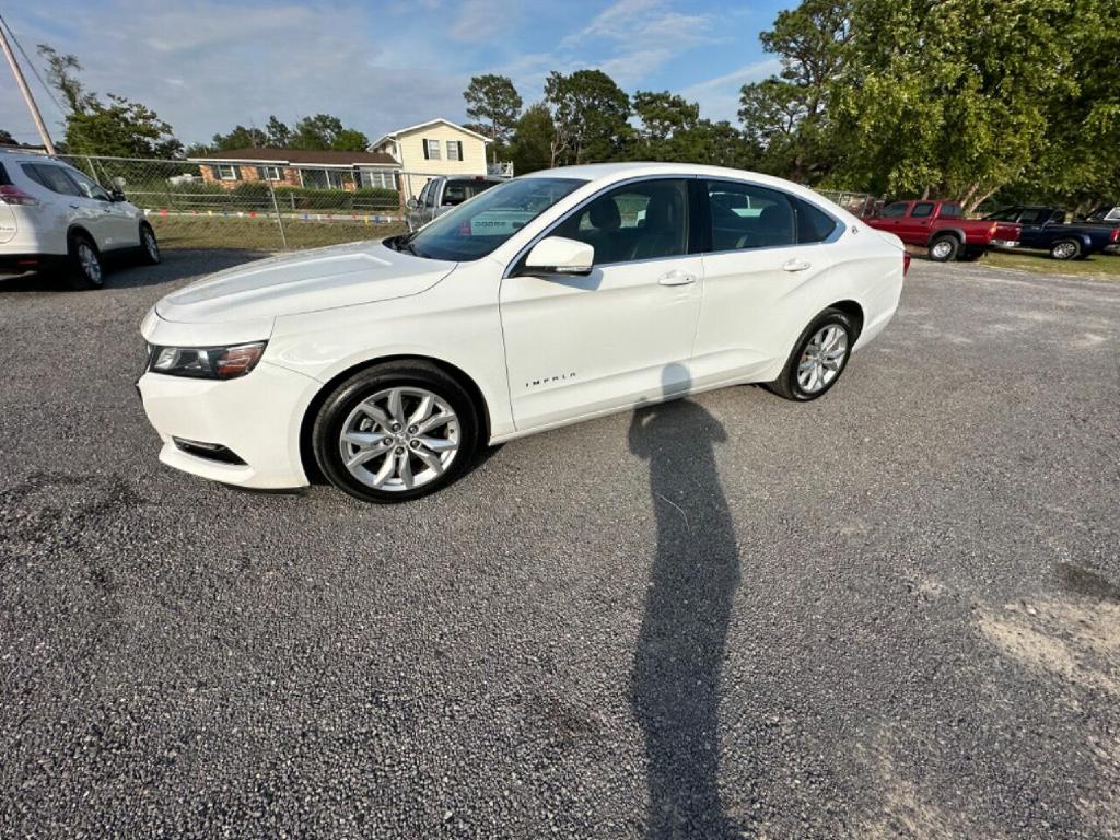 2018 CHEVROLET IMPALA in HARTSVILLE SC at M & M AUTO SALES II, WHITE, 2G1105S34J9128038