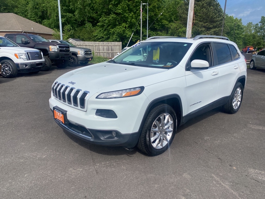 2014 JEEP CHEROKEE for sale at TKP Auto Sales