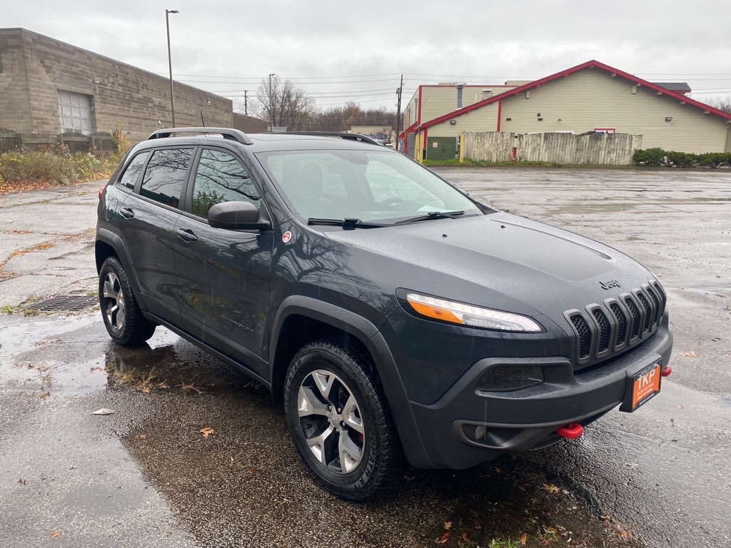 2017 JEEP CHEROKEE TRAILHAWK for sale at TKP Auto Sales
