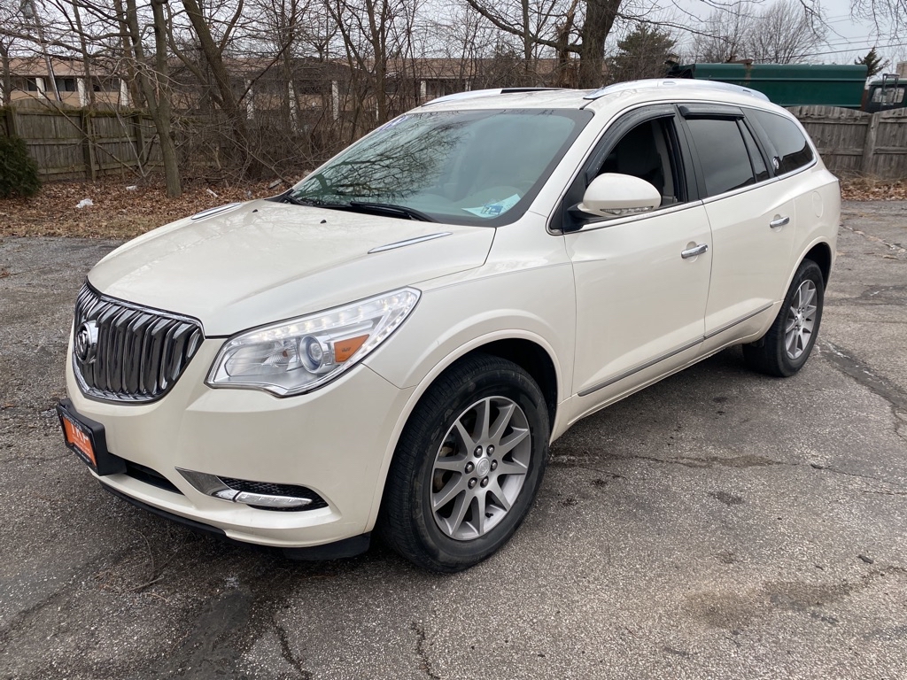 2014-BUICK-ENCLAVE-LEATHER-FOR-SALE-Eastlake-Ohio for sale at TKP Auto Sales