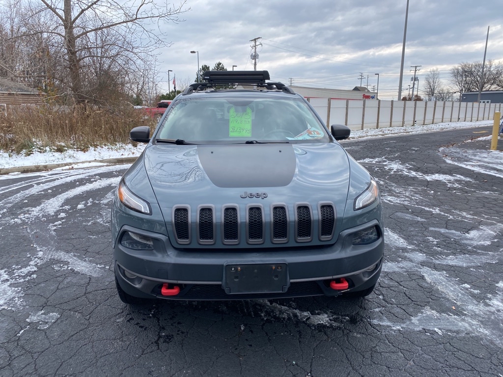 2015 JEEP CHEROKEE TRAILHAWK for sale at TKP Auto Sales
