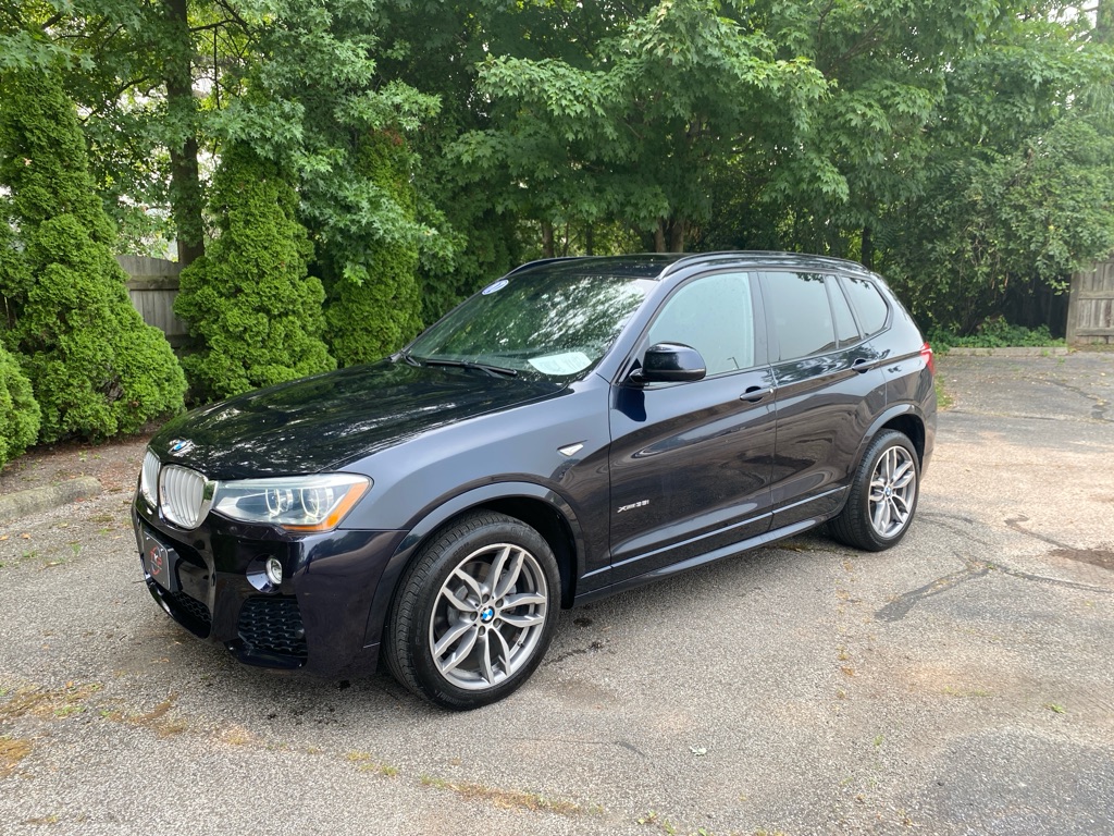 Blue 2017 BMW X3 SUV / Crossover All-Wheel Drive Automatic