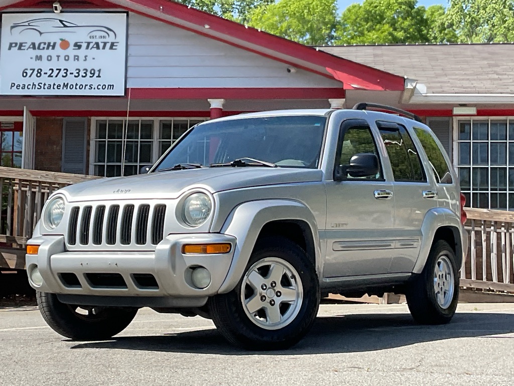 Silver 2004 Jeep Liberty Limited 4WD SUV / Crossover Four-Wheel Drive Automatic