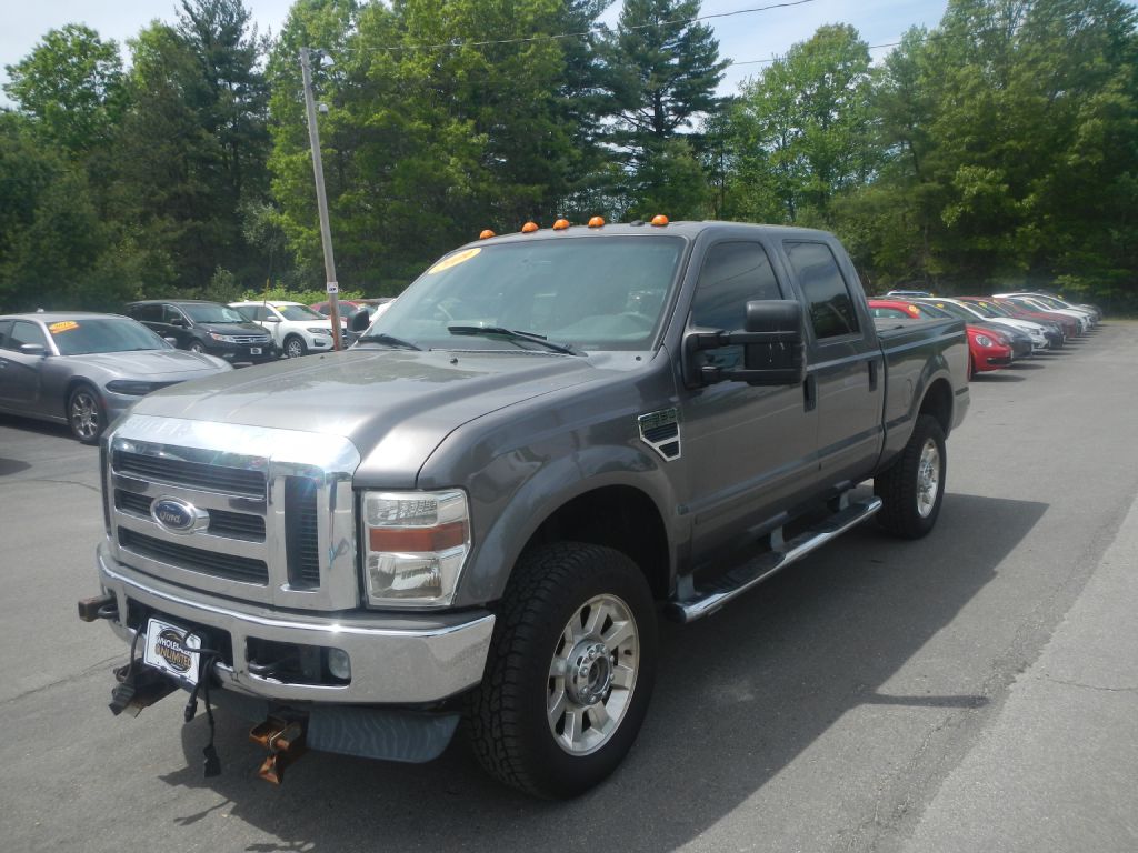 2009 FORD F350 4WD PLOW