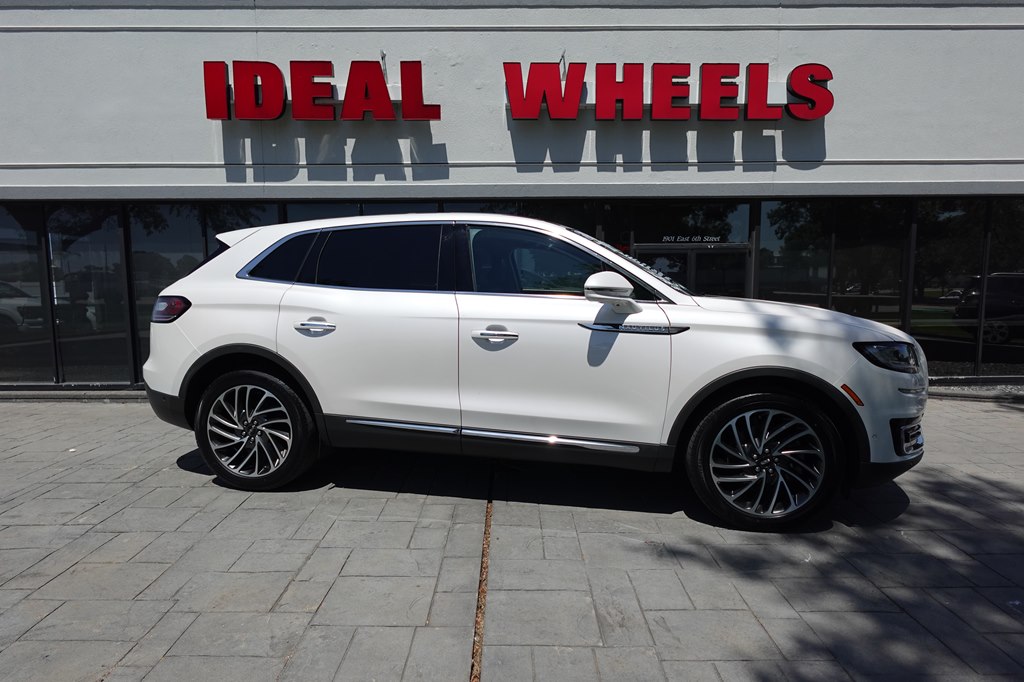 White 2019 Lincoln Nautilus SUV / Crossover All-Wheel Drive Automatic