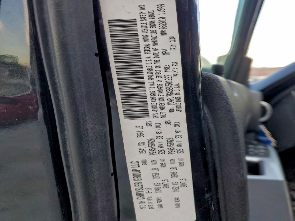 DODGE NITRO 2011 DODGE NITRO 1D4PU7GX9BW501227