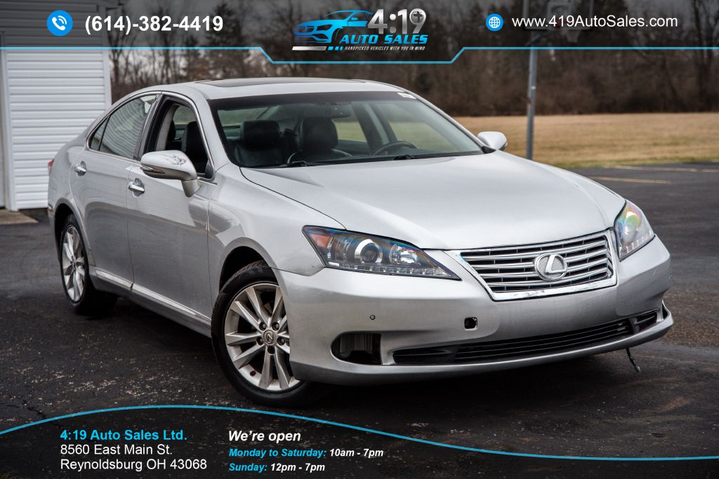 LEXUS ES 2011 LEXUS ES JTHBK1EG6B2449204