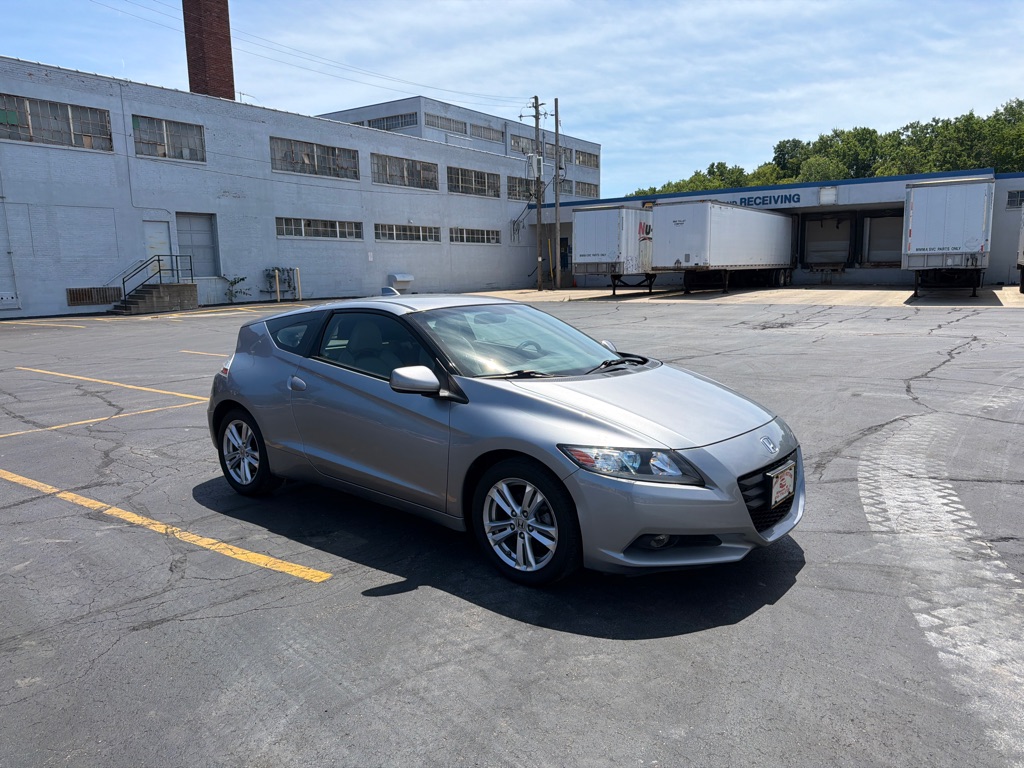 Gray 2011 Honda CR-Z Hatchback Front-Wheel Drive Continuously Variable Transmission