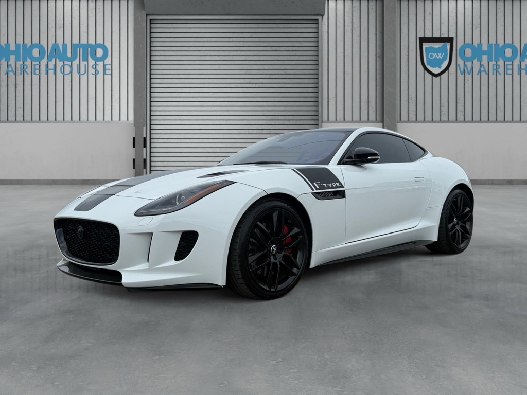 White 2017 Jaguar F-TYPE R Coupe AWD Coupe All-Wheel Drive Automatic