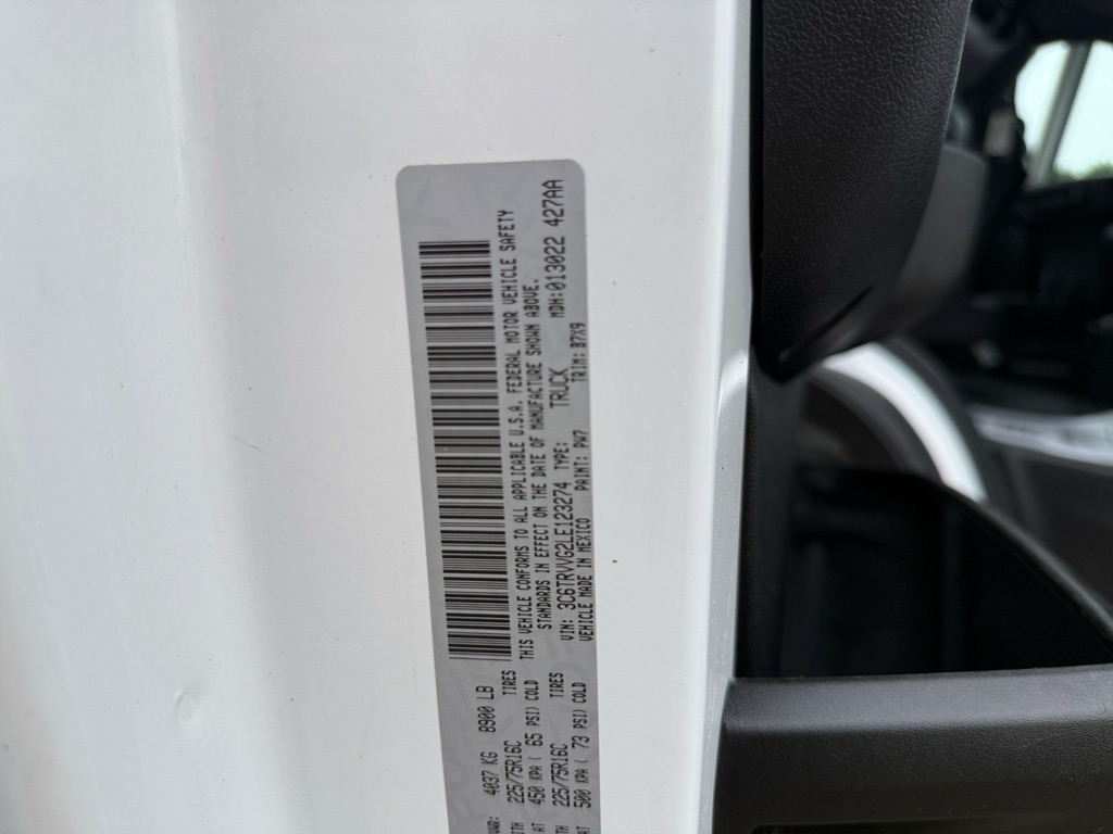 Photo 32 of this RAM PROMASTER 2500