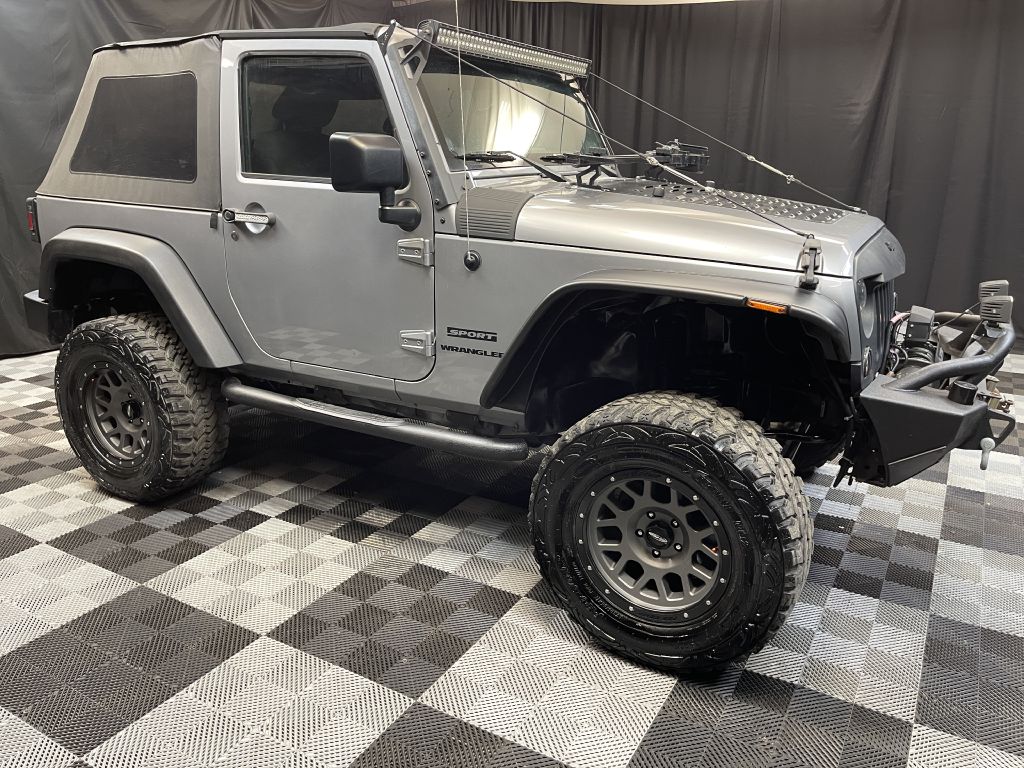 2014 JEEP WRANGLER SPORT for sale at Solid Rock Auto Group