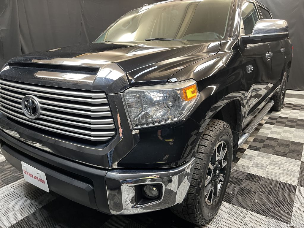 2016 TOYOTA TUNDRA CREWMAX LIMITED for sale at Solid Rock Auto Group