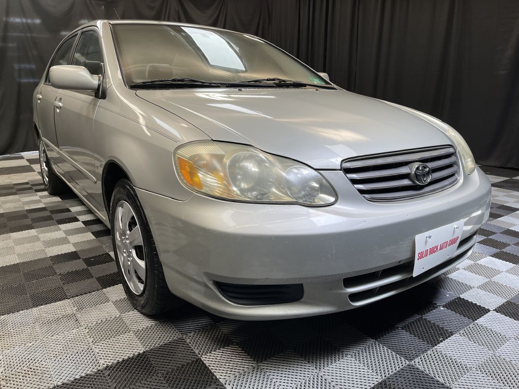 2003 TOYOTA COROLLA for sale at Solid Rock Auto Group