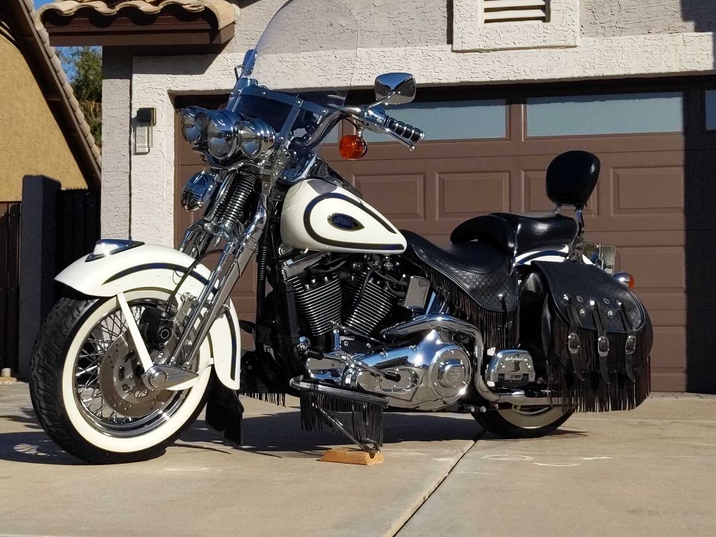 HARLEY DAVIDSON SPRINGER 1997 HARLEY DAVIDSON SPRINGER 1HD1BRL15VY016306
