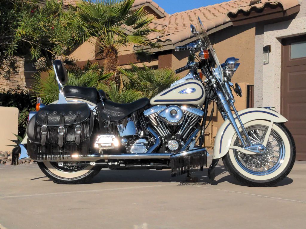 HARLEY DAVIDSON SPRINGER 1997 HARLEY DAVIDSON SPRINGER 1HD1BRL15VY016306