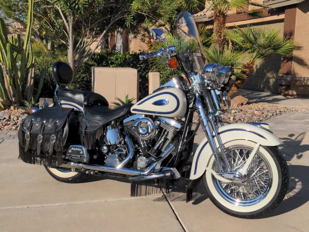 HARLEY DAVIDSON SPRINGER 1997 HARLEY DAVIDSON SPRINGER 1HD1BRL15VY016306
