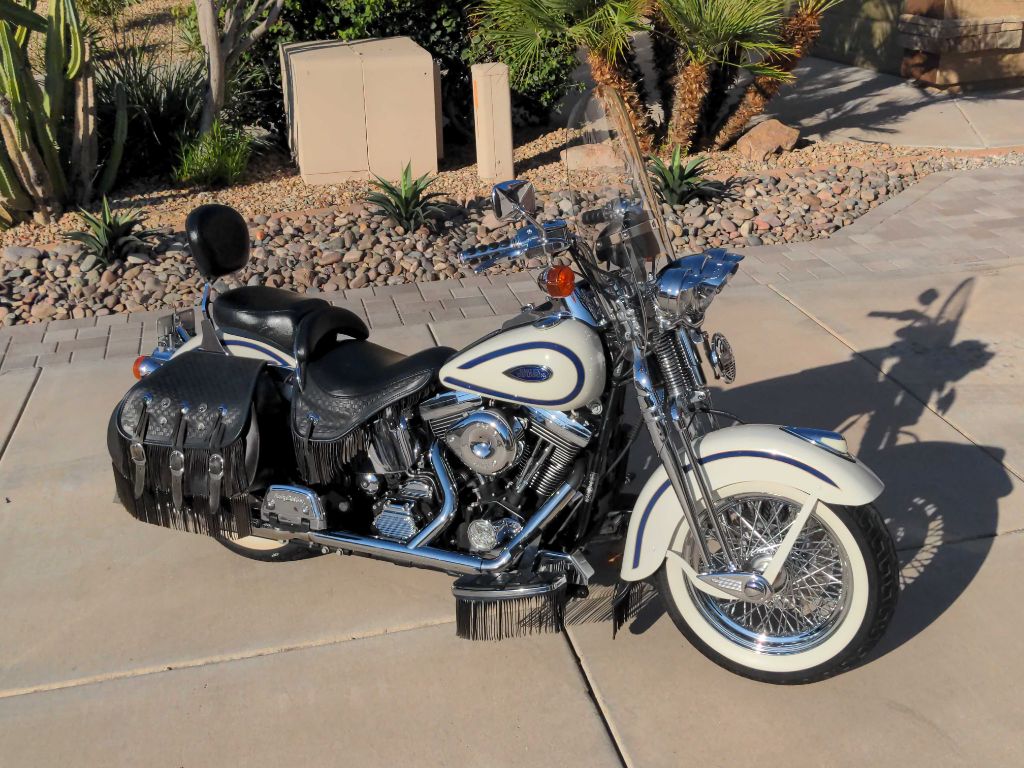 HARLEY DAVIDSON SPRINGER 1997 HARLEY DAVIDSON SPRINGER 1HD1BRL15VY016306