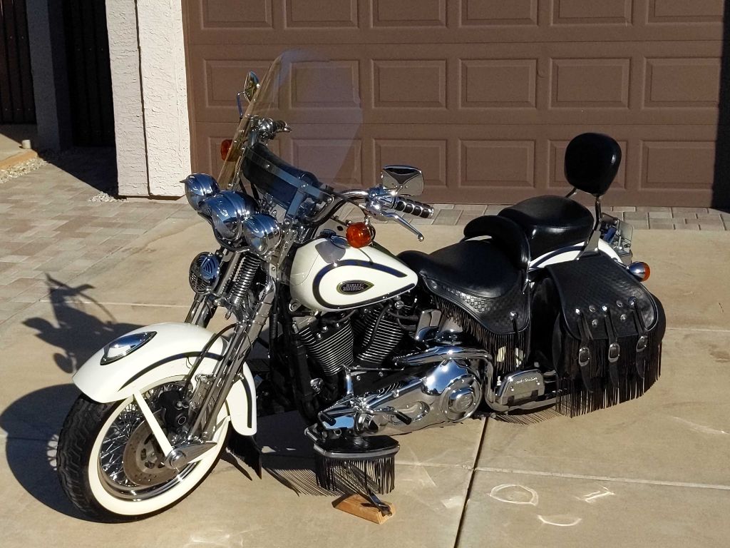 HARLEY DAVIDSON SPRINGER 1997 HARLEY DAVIDSON SPRINGER 1HD1BRL15VY016306