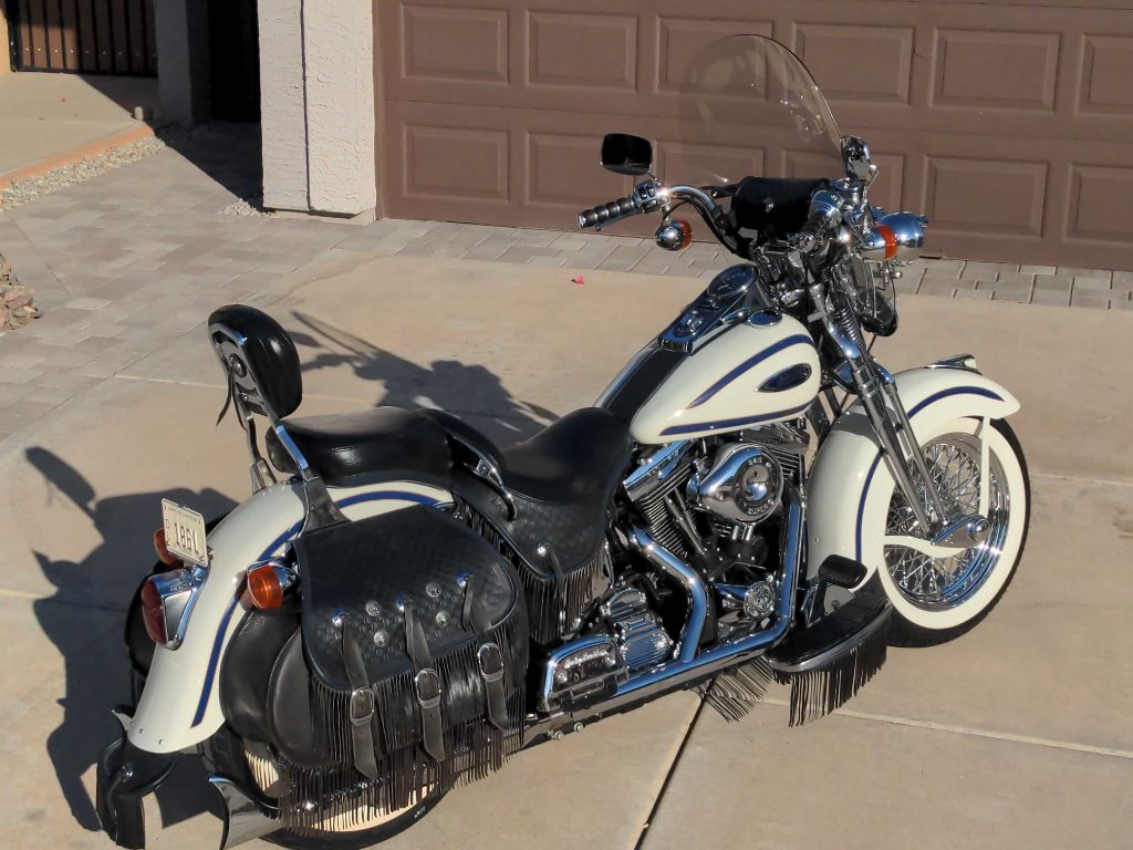 HARLEY DAVIDSON SPRINGER 1997 HARLEY DAVIDSON SPRINGER 1HD1BRL15VY016306