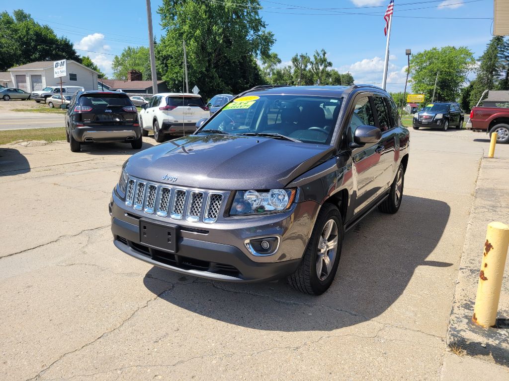 Gray 2017 Jeep Compass SUV / Crossover Four-Wheel Drive Continuously Variable Transmission