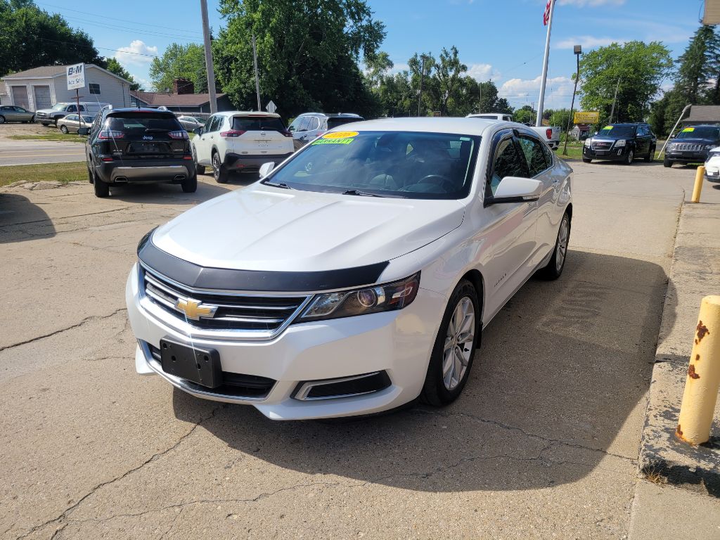 White 2016 Chevrolet Impala Sedan Front-Wheel Drive Automatic