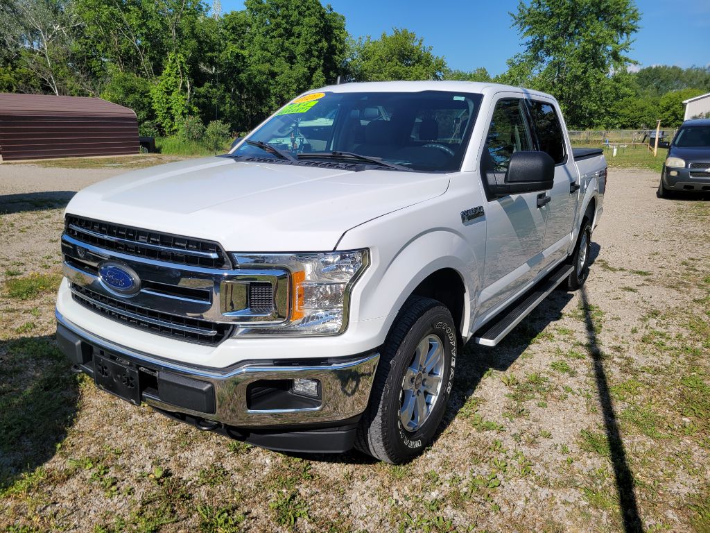 White 2020 Ford F-150 Pickup Truck Four-Wheel Drive Automatic