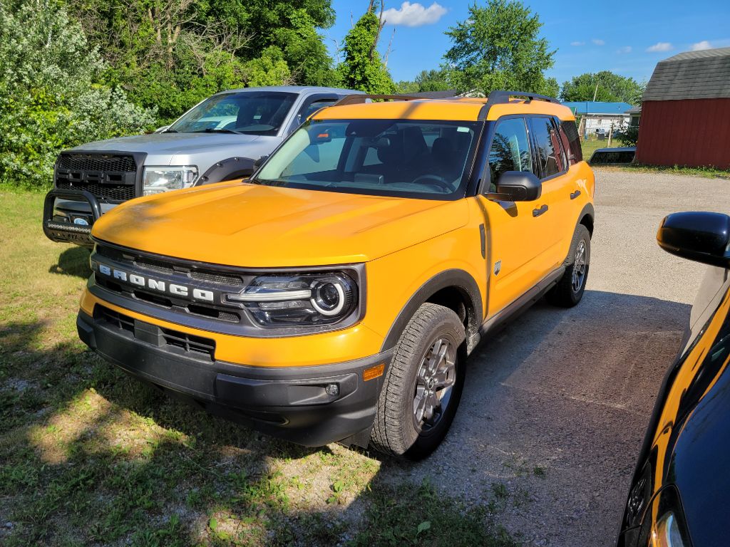 Orange 2022 Ford Bronco Sport SUV / Crossover All-Wheel Drive 8-Speed Automatic