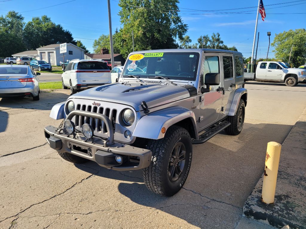 2016 JEEP WRANGLER UNLIMI