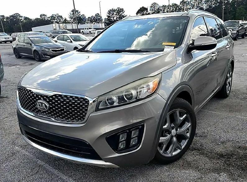 Gray 2016 Kia Sorento SUV / Crossover All-Wheel Drive Automatic