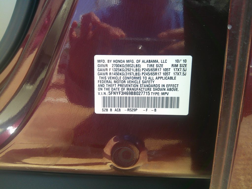 Photo 29 of this HONDA PILOT