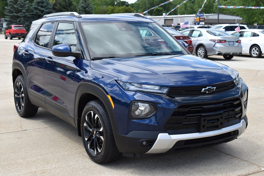 Blue 2022 Chevrolet Trailblazer SUV / Crossover Front-Wheel Drive Continuously Variable Transmission
